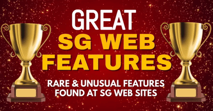 Great SG Web Features